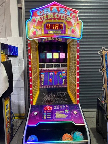 Crazy circus arcade ticket - crazy,