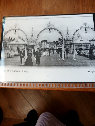 Old photographs seaside - of,