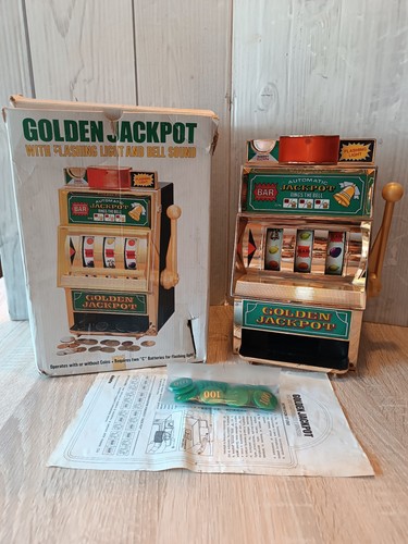 Vintage golden jackpot - "golden, slot