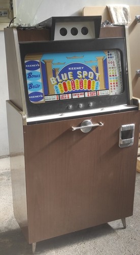 Keeney blue spot slot machine - spot,
